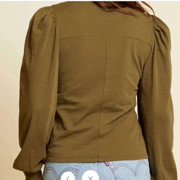 NATION LTD DESTA TOP in LAGOON size small - Picture 9 of 9